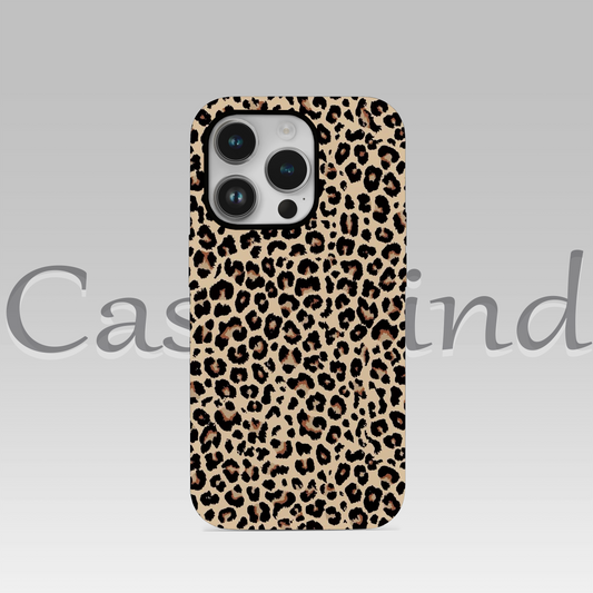 Leopar Desenli Şık Telefon Kılıfı