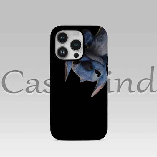 Siyah Stitch Couple Kılıfı